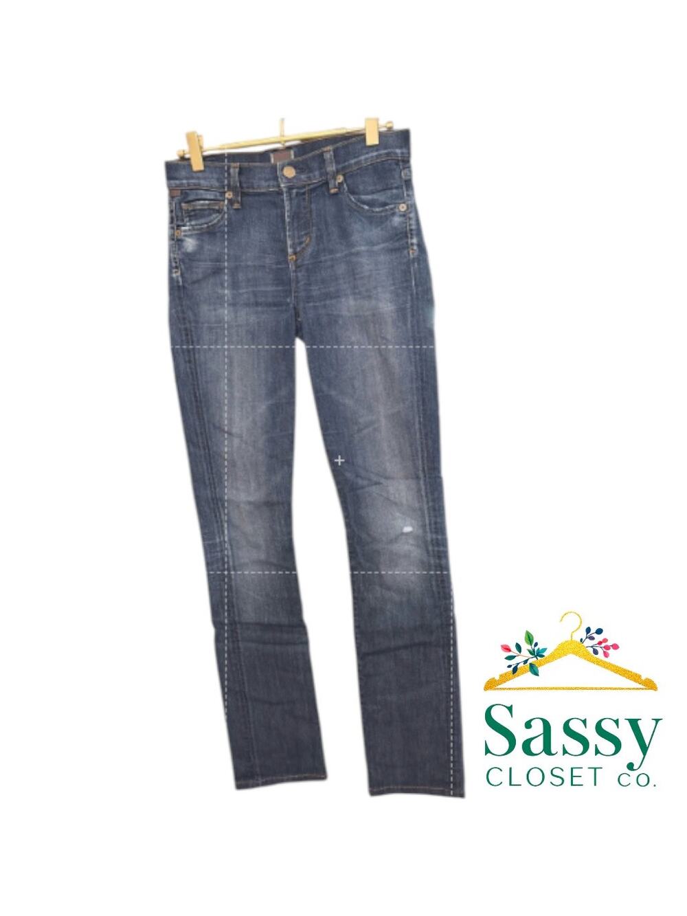 ✨ CITIZENS OF HUMANITY Elson Mid Rise Slim Jeans 25 x 29 EUC 👖